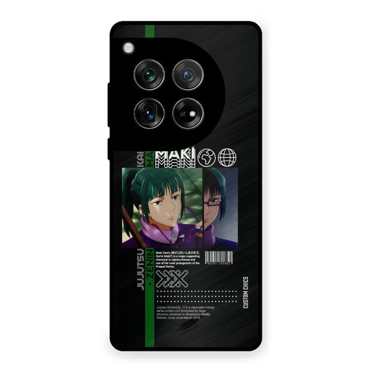 Zenin Maki OnePlus 12 Mobile Back Cover - Anime PrintShield Case