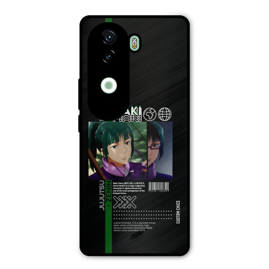 Zenin Maki Vivo V40e Mobile Back Cover - Anime PrintShield Case
