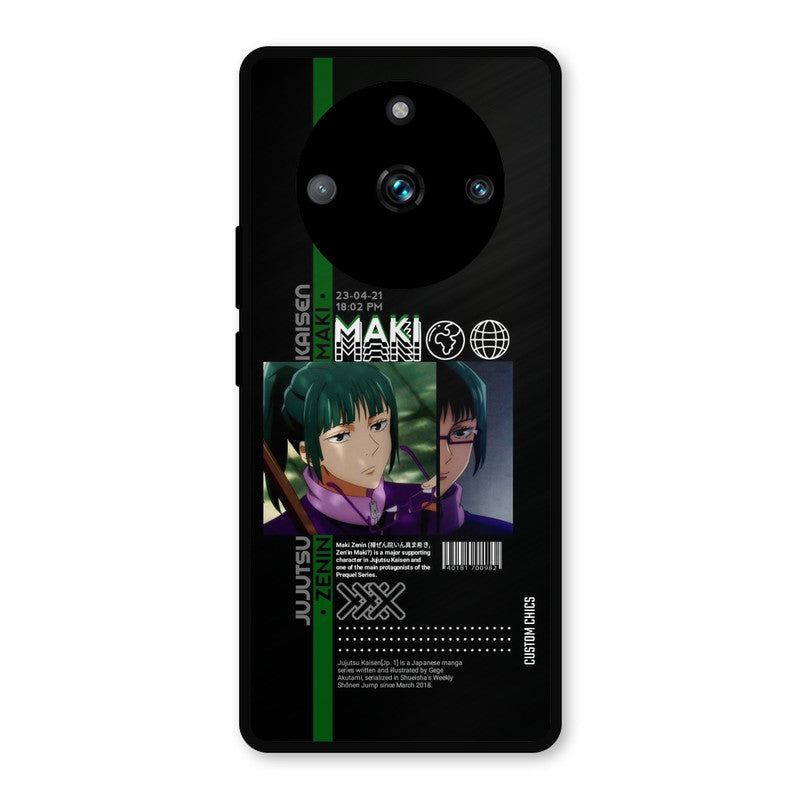 Zenin Maki Realme 11 Pro Plus Mobile Back Cover - Anime PrintShield Case