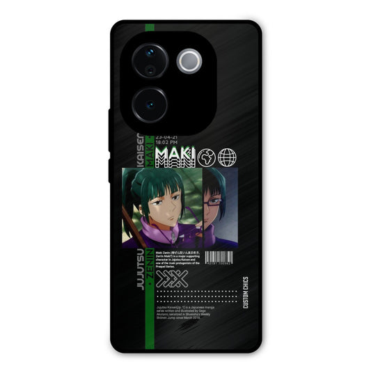 Zenin Maki iQOO Z9s Pro Mobile Back Cover - Anime PrintShield Case