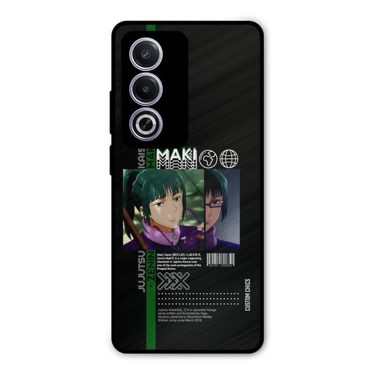 Zenin Maki Oppo K12x Mobile Back Cover - Anime PrintShield Case