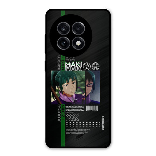 Zenin Maki OnePlus 13R Mobile Back Cover - Anime PrintShield Case