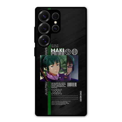 Zenin Maki Samsung Galaxy S25 Ultra Mobile Back Cover - Anime PrintShield Case