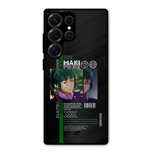 Zenin Maki Samsung Galaxy S25 Ultra Mobile Back Cover - Anime PrintShield Case