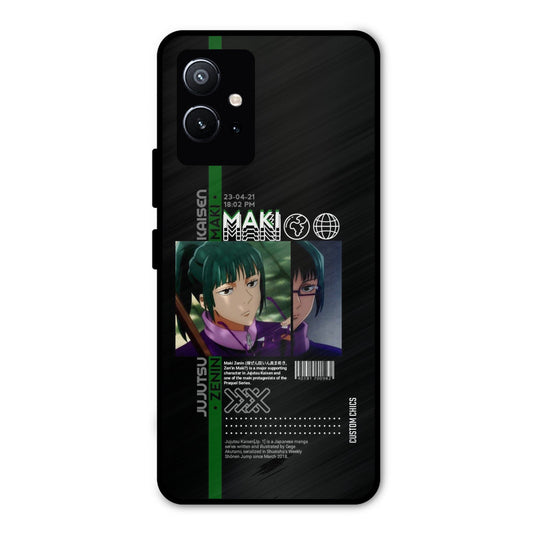 Zenin Maki Vivo Y75 5G Mobile Back Cover - Anime PrintShield Case