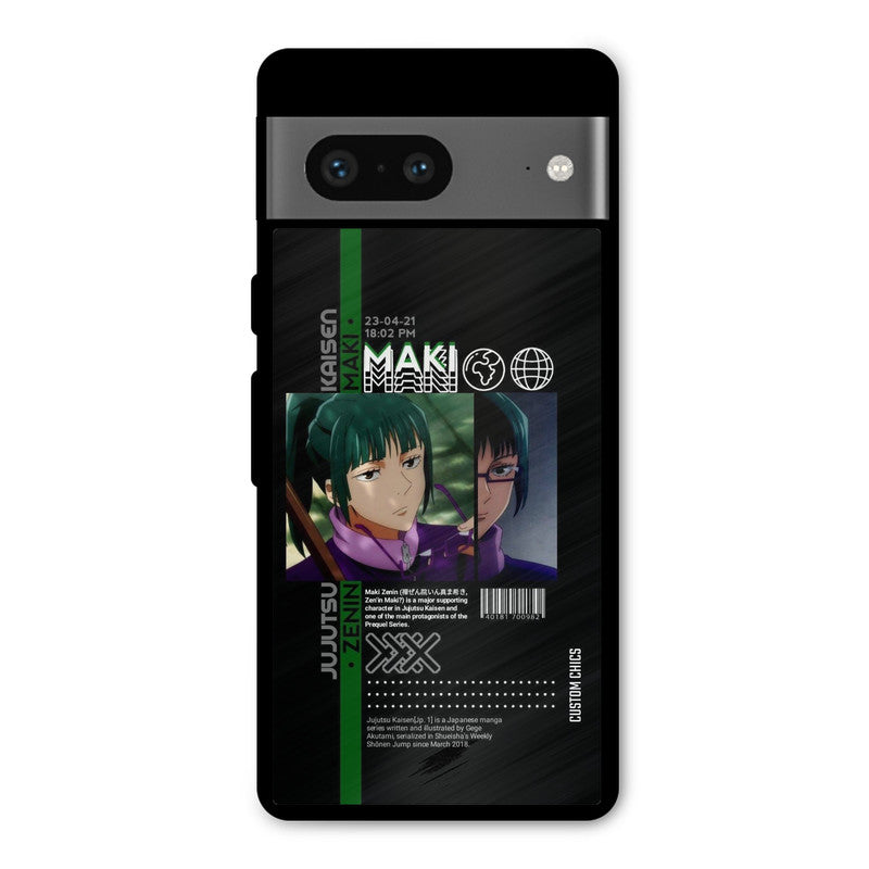Zenin Maki Google Pixel 7 Mobile Back Cover - Anime PrintShield Case