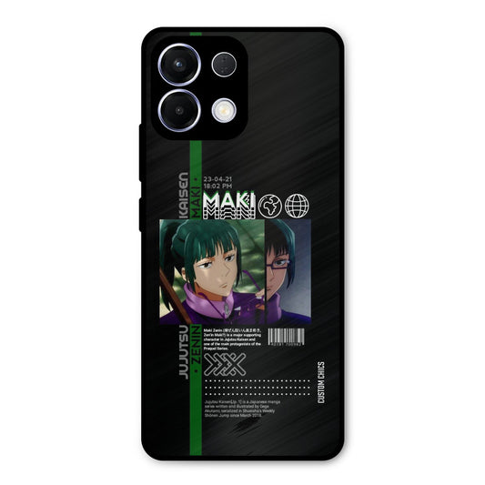 Zenin Maki Oppo K13 5G Mobile Back Cover - Anime PrintShield Case
