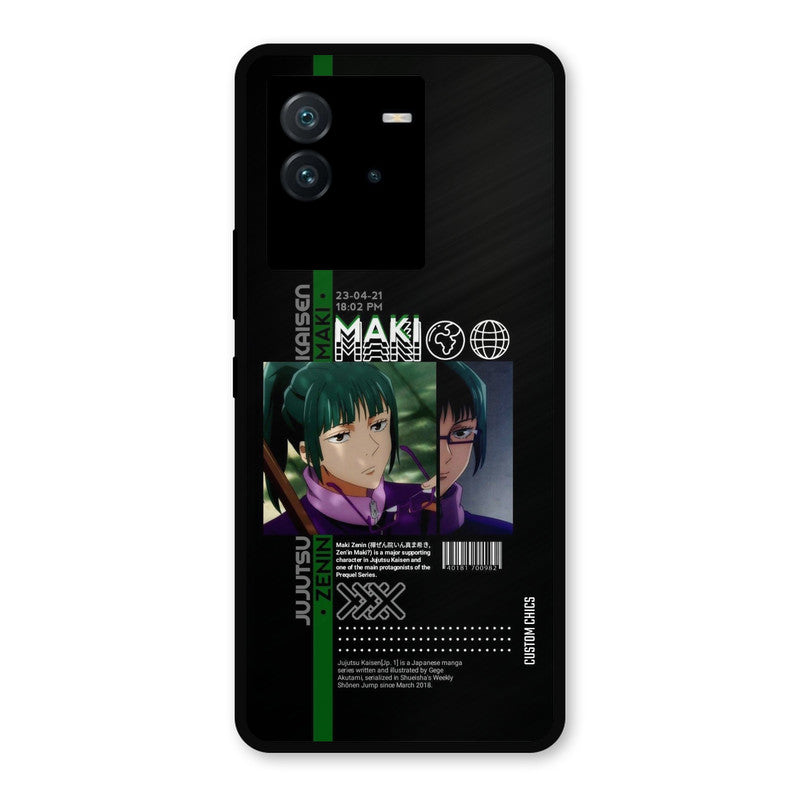Zenin Maki iQoo Neo 6 Mobile Back Cover - Anime PrintShield Case