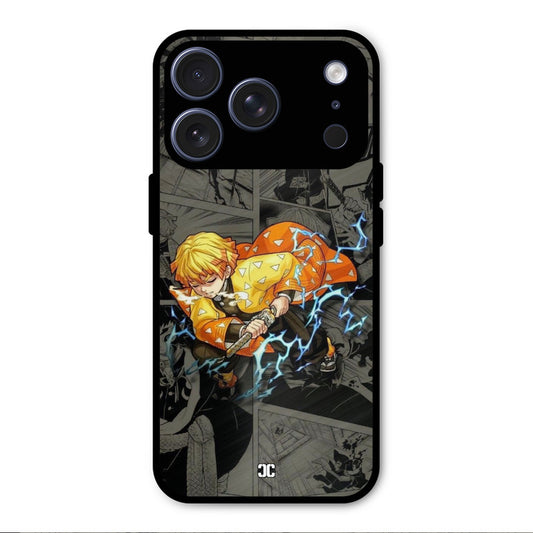 Zenitsu Manga iPhone 17 Pro Mobile Back Cover - Anime PrintShield Case