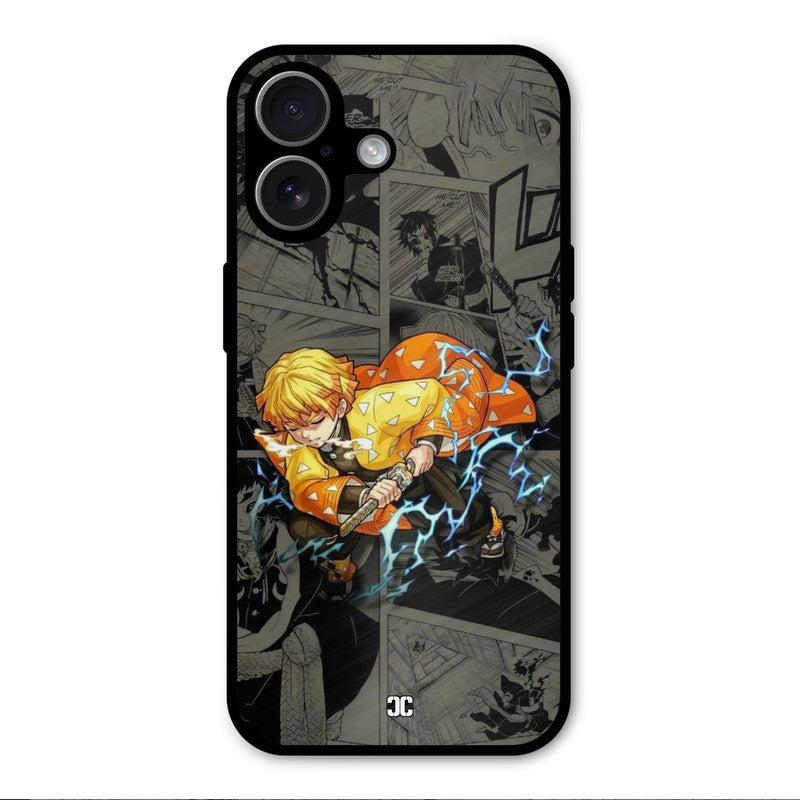 Zenitsu Manga iPhone 17 Mobile Back Cover - Anime PrintShield Case