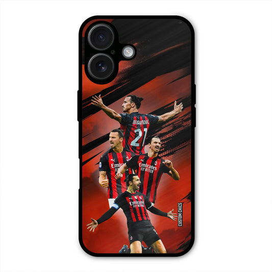 Zlatan Ibrahimovic Agression  iPhone 16 Mobile Back Cover - Sports PrintShield Case
