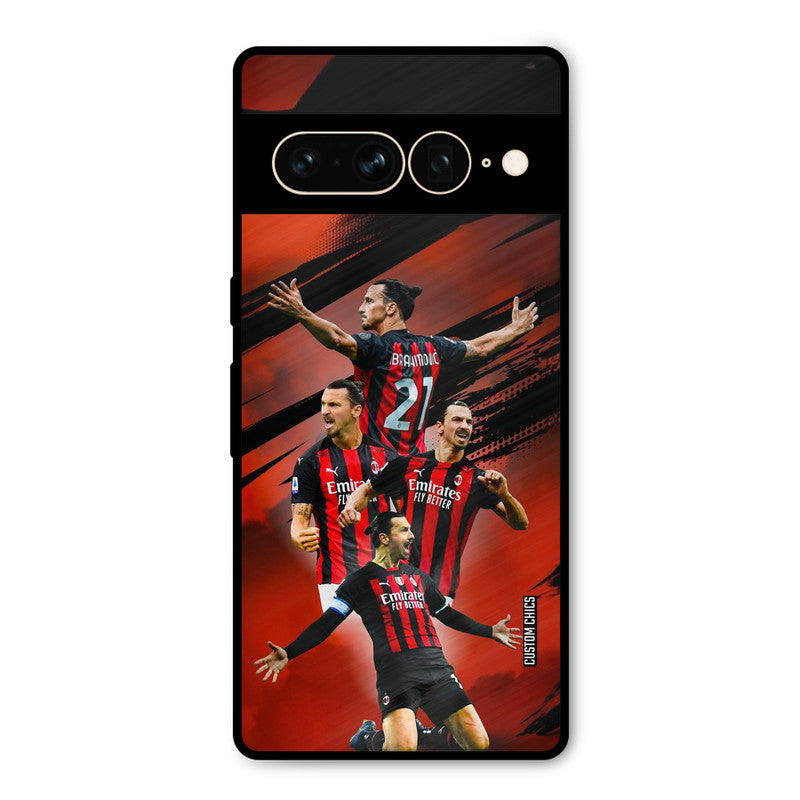 Zlatan Ibrahimovic Agression Google Pixel 7 Pro Mobile Back Cover - Sports PrintShield Case