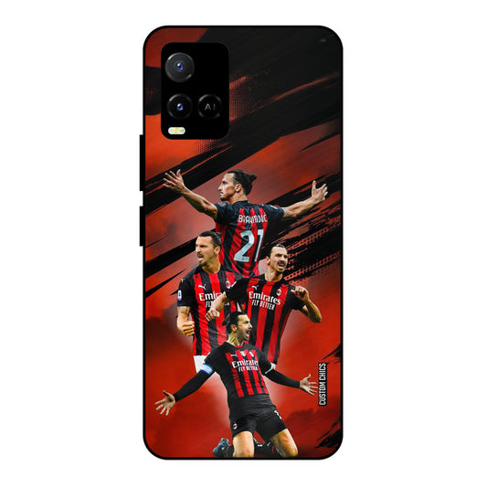 Zlatan Ibrahimovic Agression Vivo Y33s Mobile Back Cover - Sports PrintShield Case