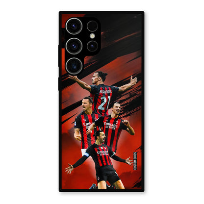 Zlatan Ibrahimovic Agression Samsung Galaxy S23 Ultra Mobile Back Cover - Sports PrintShield Case