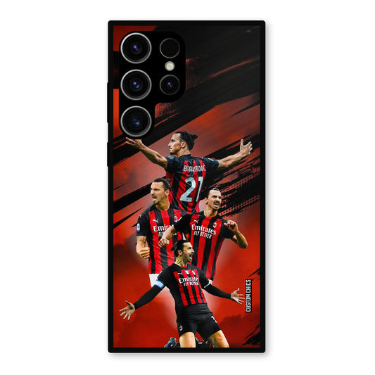 Zlatan Ibrahimovic Agression Samsung Galaxy S23 Ultra Mobile Back Cover - Sports PrintShield Case
