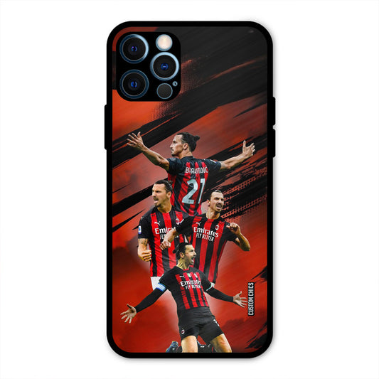 Zlatan Ibrahimovic Agression  iPhone 12 Pro Mobile Back Cover - Sports PrintShield Case