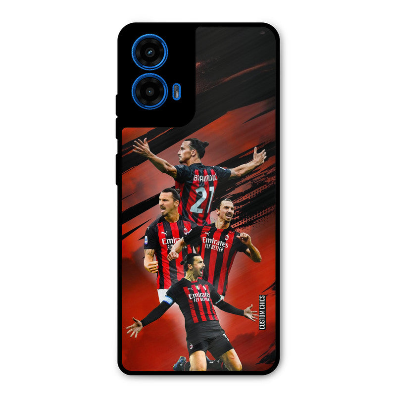 Zlatan Ibrahimovic Agression Moto G45 Mobile Back Cover - Sports PrintShield Case