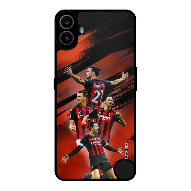 Zlatan Ibrahimovic Agression Nothing CMF Phone 1 Mobile Back Cover - Sports PrintShield Case