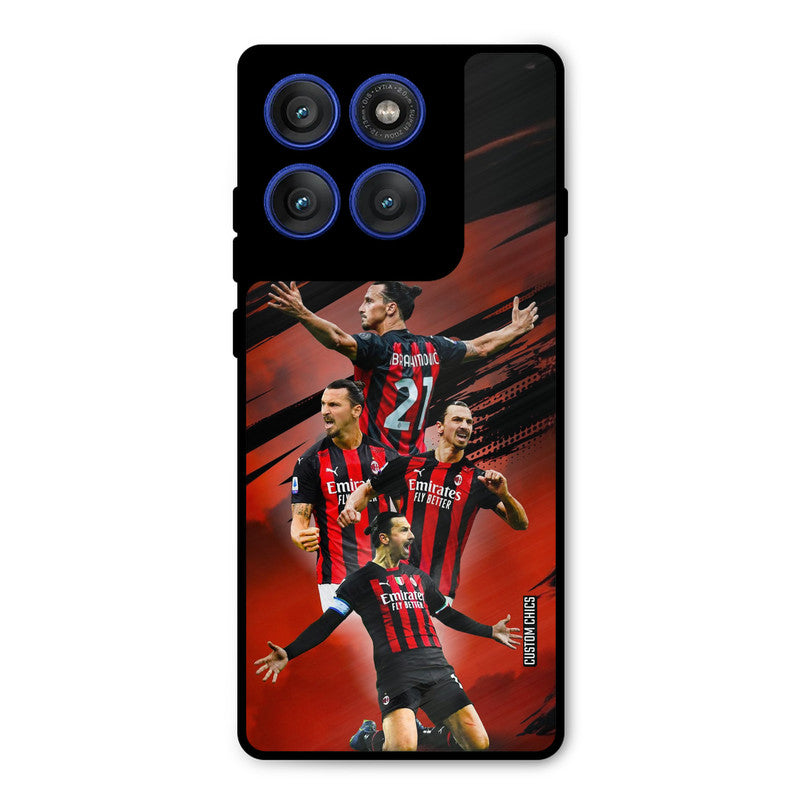 Zlatan Ibrahimovic Agression Motorola Edge 60 Pro Mobile Back Cover - Sports PrintShield Case