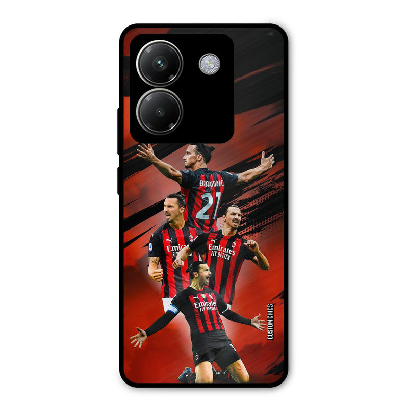 Zlatan Ibrahimovic Agression Poco M7 Pro Mobile Back Cover - Sports PrintShield Case