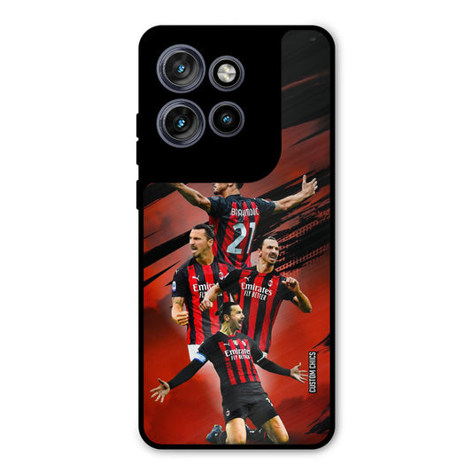 Zlatan Ibrahimovic Agression Motorola Edge 50 Neo Mobile Back Cover - Sports PrintShield Case