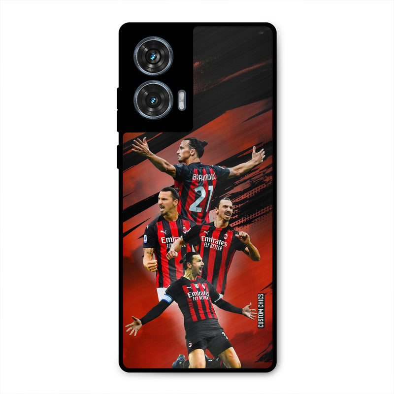 Zlatan Ibrahimovic Agression Motorola Edge 50 Fusion Mobile Back Cover - Sports PrintShield Case
