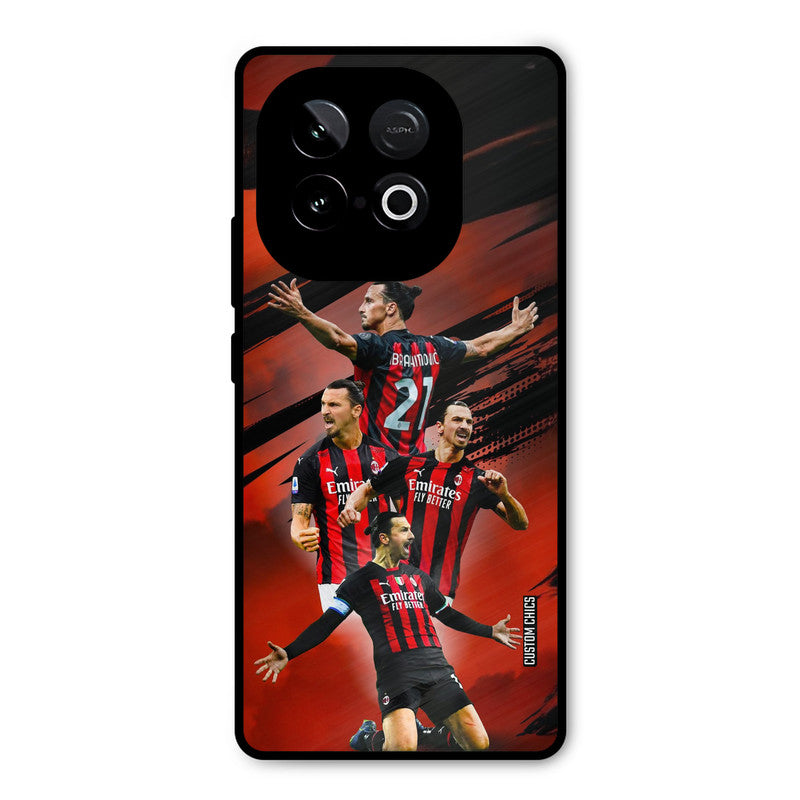 Zlatan Ibrahimovic Agression iQOO Neo 10 Mobile Back Cover - Sports PrintShield Case