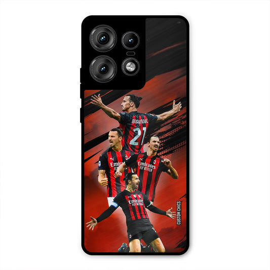 Zlatan Ibrahimovic Agression Motorola Edge 50 Pro Mobile Back Cover - Sports PrintShield Case