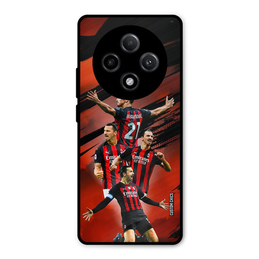 Zlatan Ibrahimovic Agression Oppo F27 Pro Plus 5G Mobile Back Cover - Sports PrintShield Case