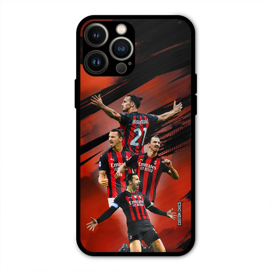 Zlatan Ibrahimovic Agression  iPhone 13 Pro Max Mobile Back Cover - Sports PrintShield Case