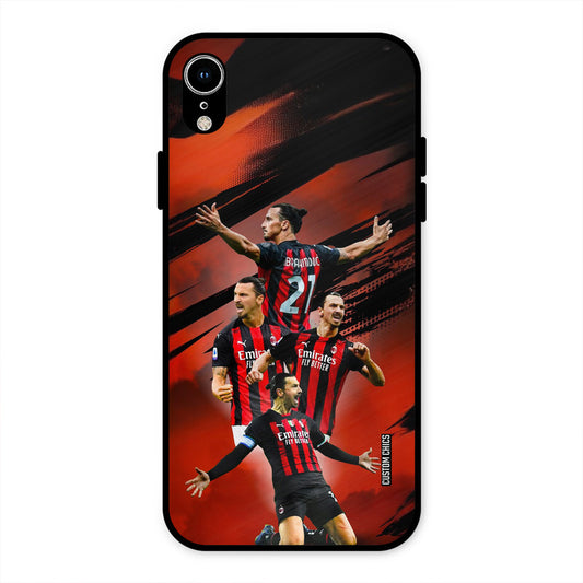 Zlatan Ibrahimovic Agression iPhone XR Mobile Back Cover - Sports PrintShield Case