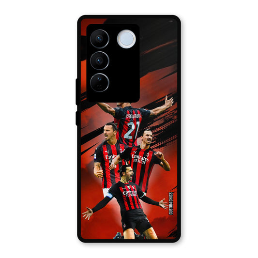 Zlatan Ibrahimovic Agression Vivo V27 Pro Mobile Back Cover - Sports PrintShield Case