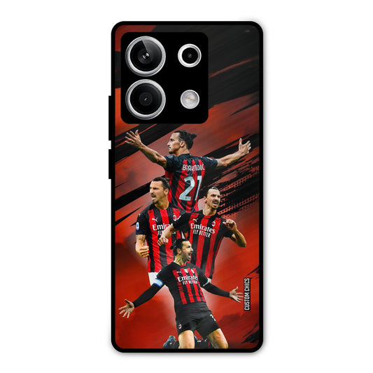 Zlatan Ibrahimovic Agression Redmi Note 13 5G Mobile Back Cover - Sports PrintShield Case