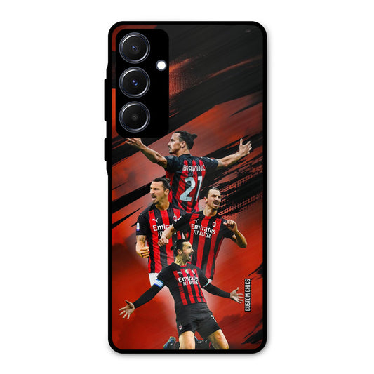 Zlatan Ibrahimovic Agression Samsung Galaxy A55 5G Mobile Back Cover - Sports PrintShield Case