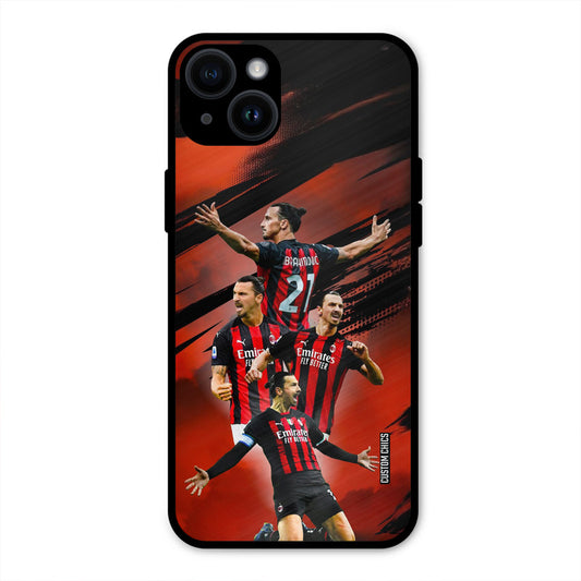 Zlatan Ibrahimovic Agression  iPhone 14 Plus Mobile Back Cover - Sports PrintShield Case