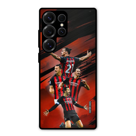 Zlatan Ibrahimovic Agression Samsung Galaxy S25 Ultra Mobile Back Cover - Sports PrintShield Case