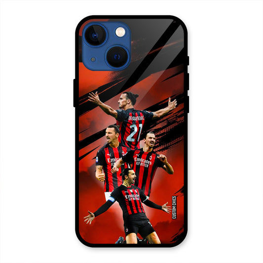 Zlatan Ibrahimovic Agression iPhone 13 Mini Mobile Back Cover - Sports PrintShield Case
