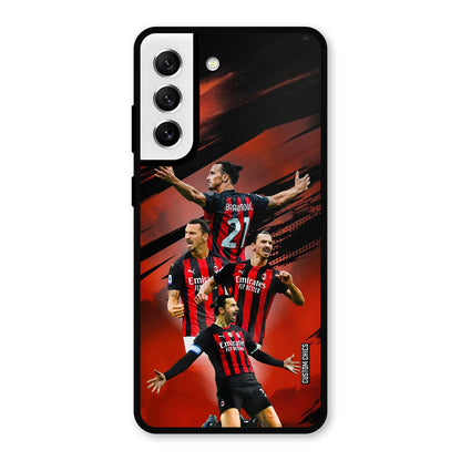 Zlatan Ibrahimovic Agression Samsung Galaxy S21 FE 5G Mobile Back Cover - Sports PrintShield Case