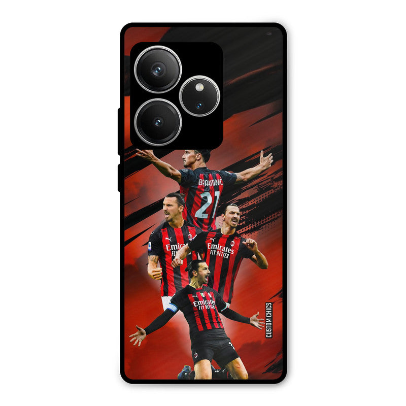 Zlatan Ibrahimovic Agression Realme GT 6 Mobile Back Cover - Sports PrintShield Case