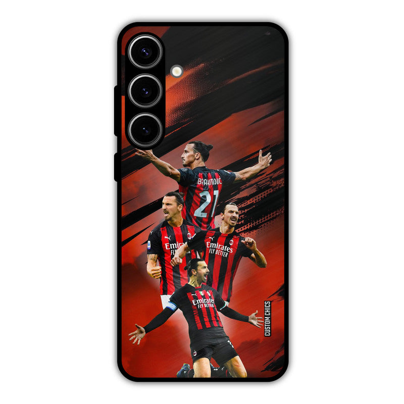 Zlatan Ibrahimovic Agression Samsung Galaxy S24 Plus Mobile Back Cover - Sports PrintShield Case