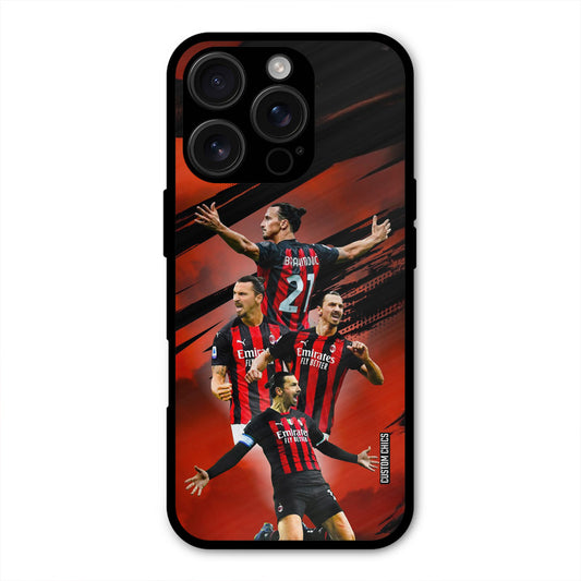 Zlatan Ibrahimovic Agression  iPhone 16 Pro Mobile Back Cover - Sports PrintShield Case