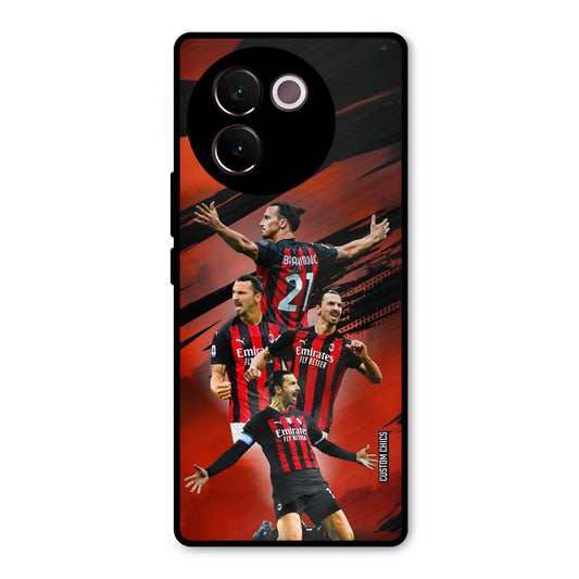 Zlatan Ibrahimovic Agression Vivo V30e Mobile Back Cover - Sports PrintShield Case