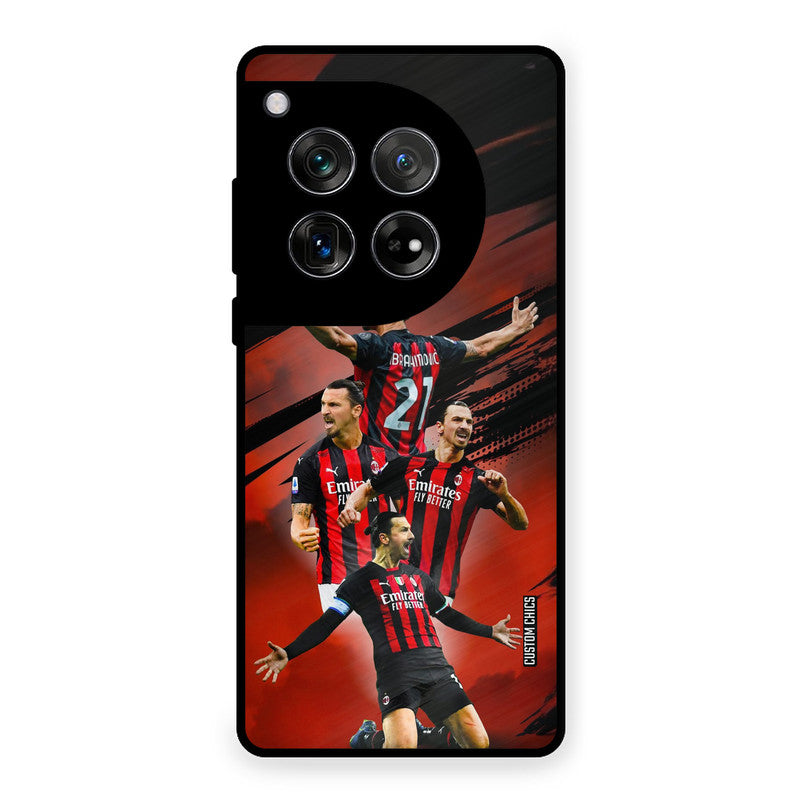 Zlatan Ibrahimovic Agression OnePlus 12 Mobile Back Cover - Sports PrintShield Case