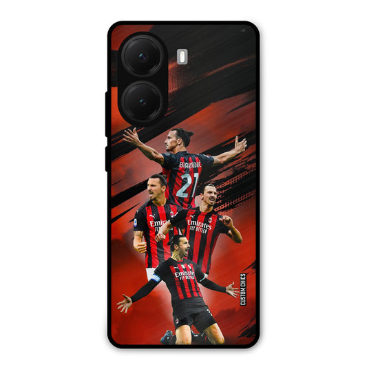 Zlatan Ibrahimovic Agression Poco X7 Pro Mobile Back Cover - Sports PrintShield Case
