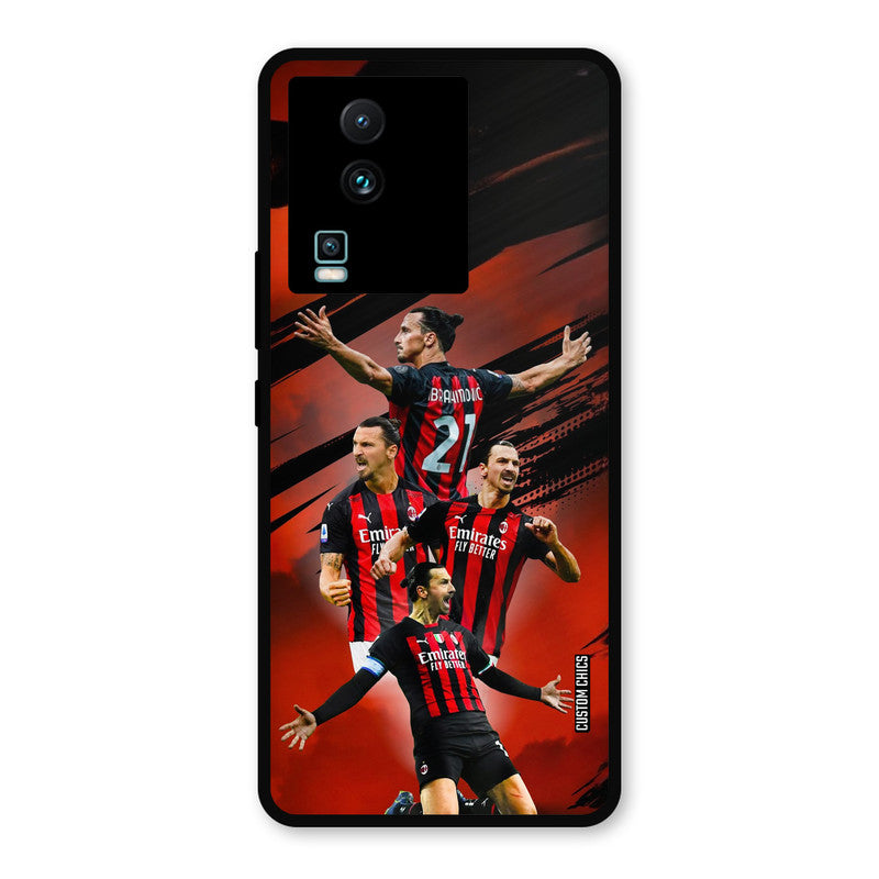 Zlatan Ibrahimovic Agression IQOO Neo 7 Pro Mobile Back Cover - Sports PrintShield Case