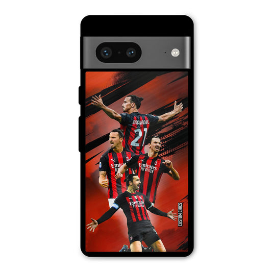 Zlatan Ibrahimovic Agression Google Pixel 7 Mobile Back Cover - Sports PrintShield Case