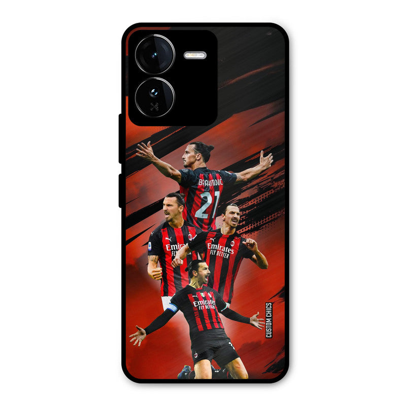 Zlatan Ibrahimovic Agression iQOO Z9 Mobile Back Cover - Sports PrintShield Case