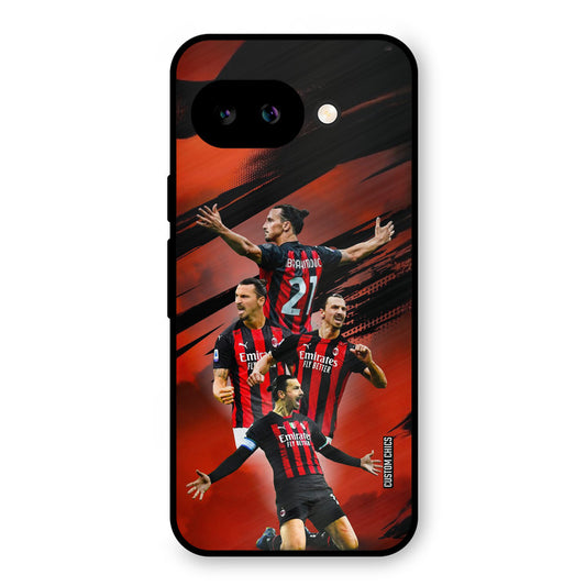 Zlatan Ibrahimovic Agression Google Pixel 9A Mobile Back Cover - Sports PrintShield Case