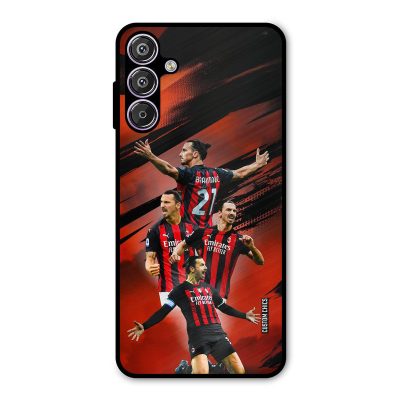 Zlatan Ibrahimovic Agression Samsung Galaxy F15 Mobile Back Cover - Sports PrintShield Case