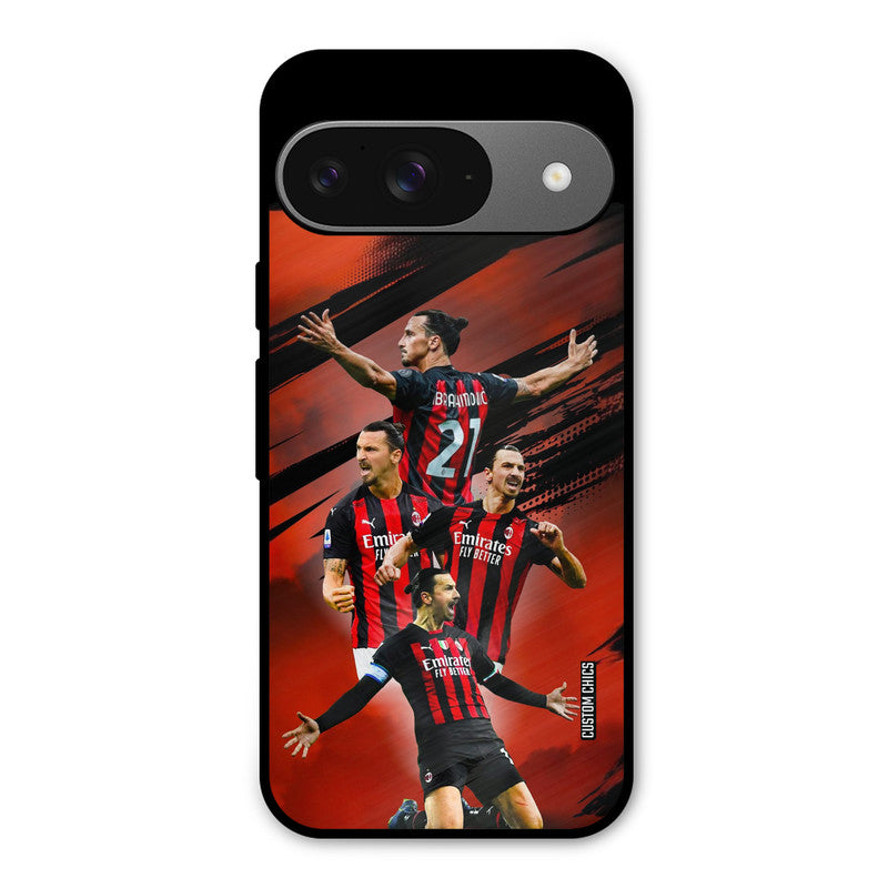 Zlatan Ibrahimovic Agression Google Pixel 9 Mobile Back Cover - Sports PrintShield Case